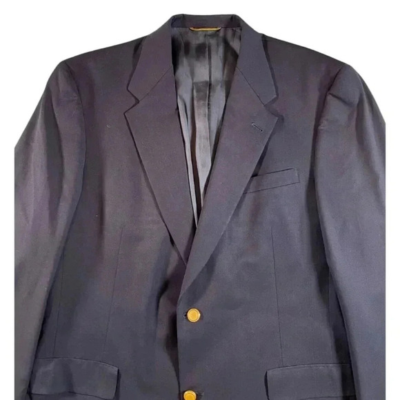 Hart Schaffner & Marx Gold Trumpeter Wool Blazer – Size 44L - Picture 3 of 7